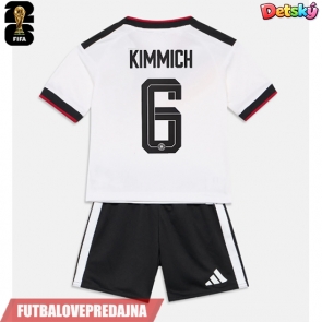 Lacne Dětský Futbalové dres Nemecko Joshua Kimmich #6 MS 2026 Krátky Rukáv - Domáci (+ trenírky)